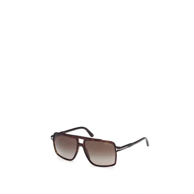 Afbeelding van Tom Ford FT1177 KEMP Zonnebril, Heren, Maat: One Size, Dark avana smoke gray