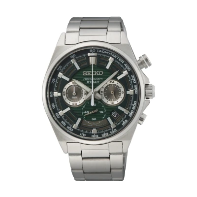 Afbeelding van Seiko heren New Link horloge SSB405P1 in de kleur Zilver