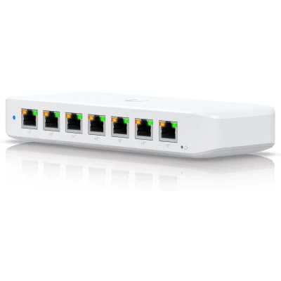 Afbeelding van Ubiquiti Ultra 210W 8 Port Managed Switch 8x Gigabit Ethernet (7x PoE+), 1x PoE++