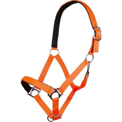 Afbeelding van HKM Halster Stars Softice Neonoranje XFull