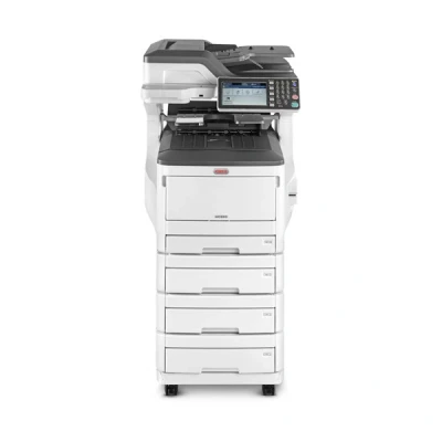 Image de OKI MC883dnv Imprimante multifonctions couleur LED A3/Ledger (297 x 432 mm) (original) A3 (support) jusqu&#039;à 35 ppm (copie) (impression) 2005 feuilles 33.6 Kbits/s USB 2.0 Gigabit LAN hôte