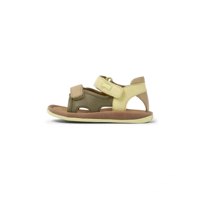Afbeelding van Camper Bicho Outdoorsandalen voor kinderen, Maat: 26, Grün gelb Leer