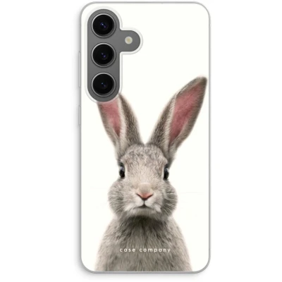 Afbeelding van Case Company® hoesje geschikt voor Samsung Galaxy S24 Daisy Soft Cover Telefoonhoesje Bescherming aan alle Kanten en Schermrand