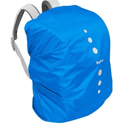 Afbeelding van Playshoes Regenhoes voor rugzak Blauw maat S