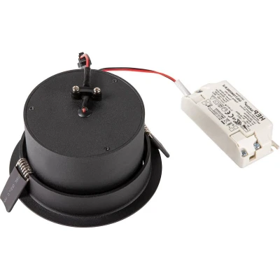 Afbeelding van SLV 1004668 OCULUS LED inbouwlamp vast ingebouwd Zwart