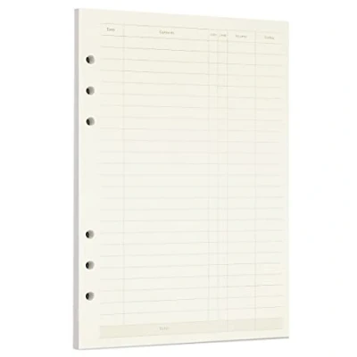 Afbeelding van Zelten Navulverpakking voor 6 gaats inbindpapier DIN A5/6