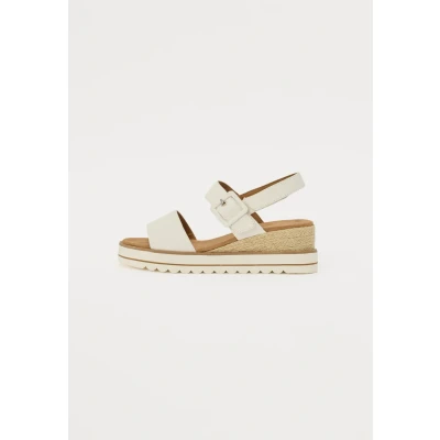 Afbeelding van TOM Tailor Espadrilles, Dames, Maat: 38, White Katoen