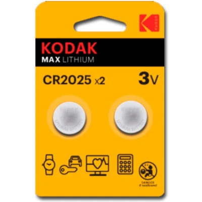 Afbeelding van Kodak CR2025 Wegwerpbatterij Lithium