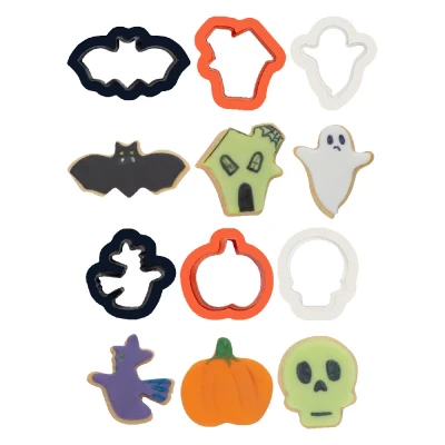 Afbeelding van Koekjes Uitsteker Halloween Set 6 delig