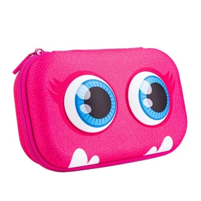 Afbeelding van ZIPIT Beast pennenetui voor meisjes, school, met grote capaciteit (roze)