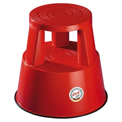 Image de WEDO tabouret marche pied, en plastique, rouge / RAL 3000