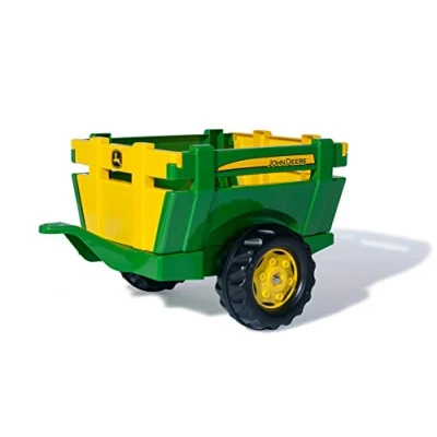 Afbeelding van Rolly toys Aanhanger RollyFarm John Deere 62 x 37 46 cm groen