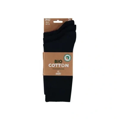 Afbeelding van Basic Sokken Bio Katoen 3 Pack 000158060000 Blauw Multi