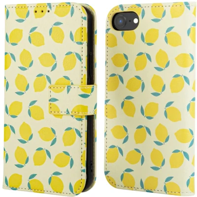 Afbeelding van imoshion Hoesje Geschikt voor iPhone 16e Design Bookcase smartphone Citrus Dream