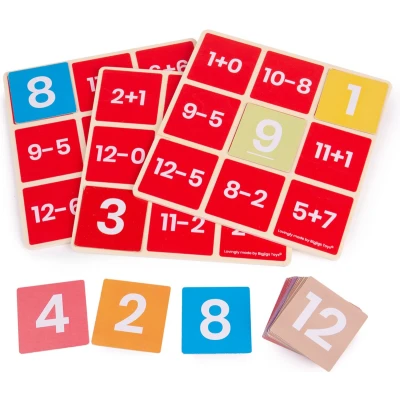 Afbeelding van Bigjigs Wiskunde Bingo Optellen &amp; Aftrekken