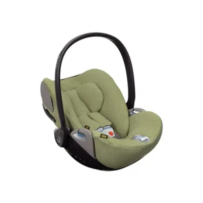 Afbeelding van Autostoelhoes Geschikt voor Cybex Cloud Z Z2 T Hoes Groep 0 Zacht Katoen Perfecte Pasvorm Groen