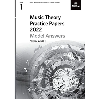 Afbeelding van Theory of Music Exam Papers &amp; Answers (ABRSM) Practice Model 2022, ABRSM Grade 1