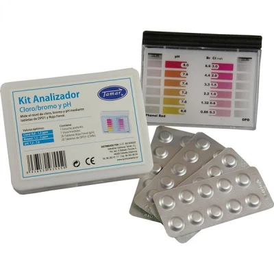 Afbeelding van Testkit zwembadwater tabletten
