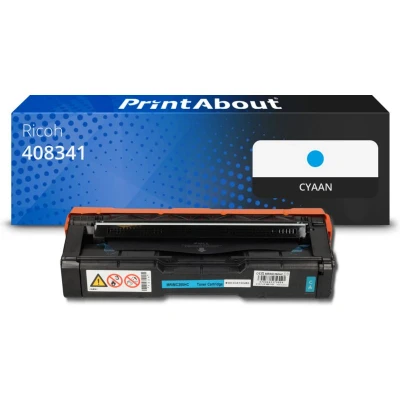 Afbeelding van Huismerk Ricoh 408341 Toner Cyaan