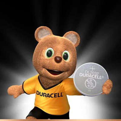 Afbeelding van Batterij Duracell knoopcel 4xCR2032 lithium diameter20mm 3V 180mAh