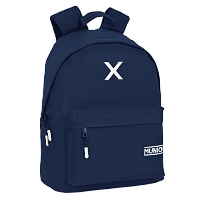 Afbeelding van Laptoptas munich basicos Marineblauw (31 x 41 16 cm)