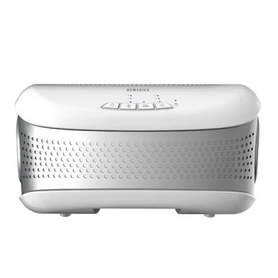 Afbeelding van HoMedics Total Clean desktop 3 in 1 luchtreiniger met ionisator en hepa filter geschikt voor een werkplek