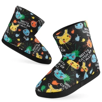 Afbeelding van Pokémon Pantoffels voor kinderen, jongens, Pikachu pantoffels, uniseks, maat 28 38