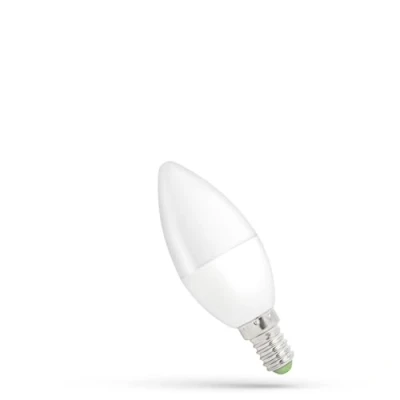 Afbeelding van SpectrumLED Ledlamp E14 1W 230V AC neutraal wit kaars 90lm 270