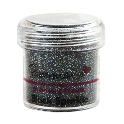 Afbeelding van Papermania PMA 4021009 Embossing Powder, Black Sparkle