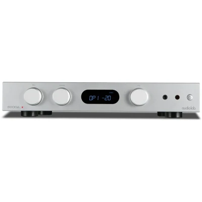 Afbeelding van Audiolab 6000A Geïntegreerde Versterker DAC Bluetooth stream Phono Zilver