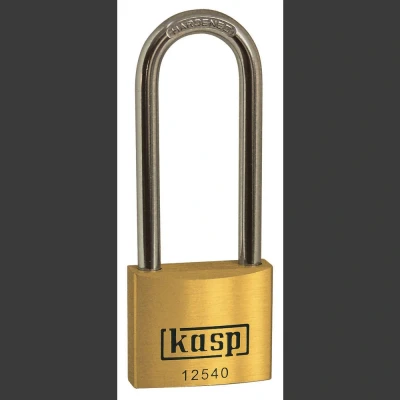 Afbeelding van Kasp K12540L63A5 Hangslot 40 mm Gelijksluitend Goud geel Sleutelslot