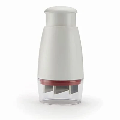 Afbeelding van Zyliss E910012 uienhakker Wit RVS mesjes