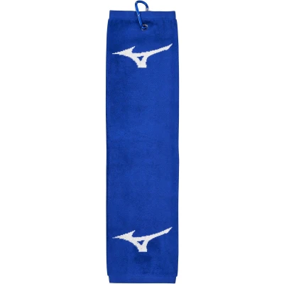 Afbeelding van Mizuno RB Retro Stripe Towel Blue/Blanche Femme/Homme Taille One Size