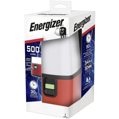 Afbeelding van Energizer E304157700 360 Camping Campinglantaarn LED 500 lm werkt op batterijen Rood/zwart