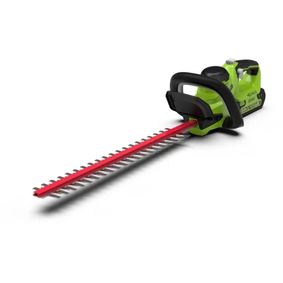 Afbeelding van Greenworks Accu Heggenschaar 40 Volt Zonder en Lader Snijlengte: 61 cm Max. Takdikte: 20 mm Compatibel met V Accu&#039;s