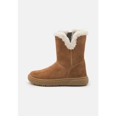 Afbeelding van Geox Theleven GIRL WPF Snowboots voor kinderen, Maat: 24, Whisky Kalfsleer