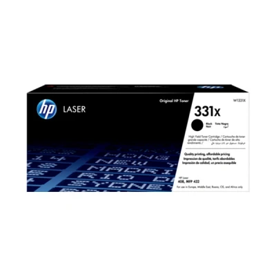 Image de HP 331X À rendement élevé noir original cartouche de toner (W1331X) pour Laser 408dn, MFP 432fdn
