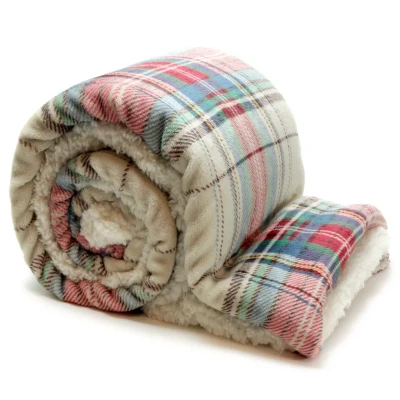 Afbeelding van Plaid larsson l200 b150 cm zand Unique Living