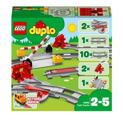 Afbeelding van LEGO Treinrails 10882 in de kleur