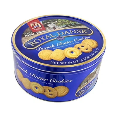 Afbeelding van Royal Dansk Danish Butter Cookies 1,81 kg blik