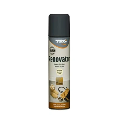 Afbeelding van TRG renovatie spray voor daim en suède middel bruin 250 ml