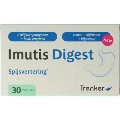 Afbeelding van Trenker Imutis Digest Spijsvertering Capsules 30CP