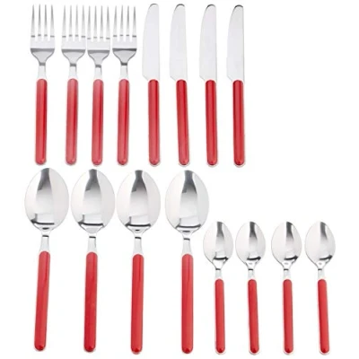 Afbeelding van Brunner Delice campingbestek, rood, 16 stuks