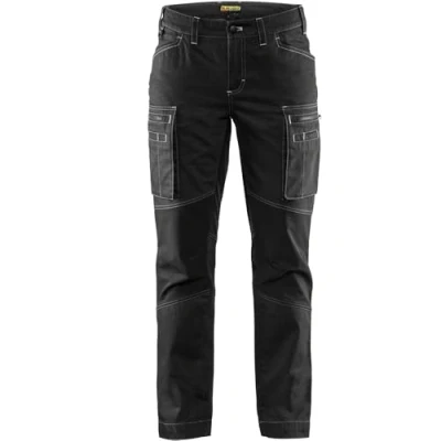 Afbeelding van Blaklader Service Werkbroek Dames stretch 7159 1142 Vrouwen Zwart 46