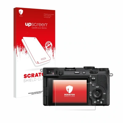 Afbeelding van upscreen Screenprotector voor Sony Alpha 7CR Folie Beschermfolie transparant