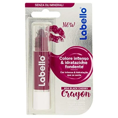 Afbeelding van LABELLO Black Cherry gekleurde lippenbalsem potlood