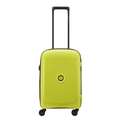 Afbeelding van Delsey Belmont Plus MR Cabin Trolley 55/35 Expandable green chartreuse Harde Koffer
