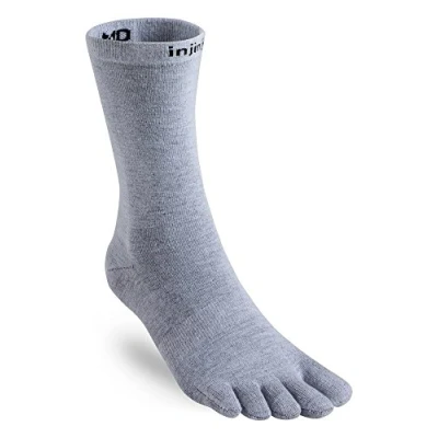 Afbeelding van Injinji Crew Toesocks voering, grijs.