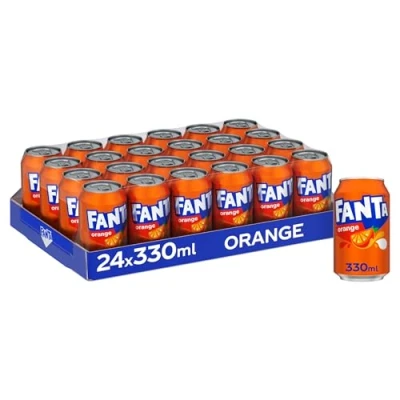 Afbeelding van Fanta Orange 24 blikjes à 330 ml