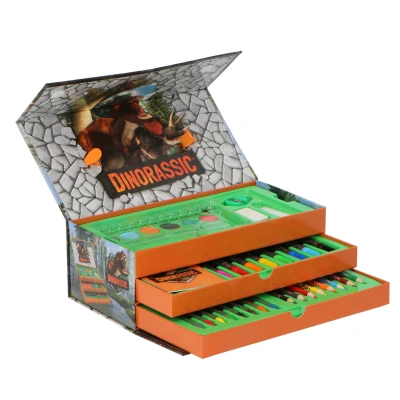 Afbeelding van Dinorassic Kleurdoos met Lade 8720246220261